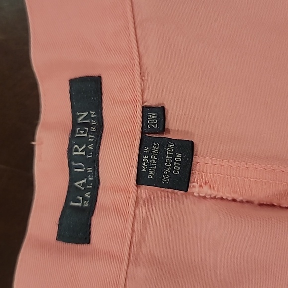 20w 0Ralph Lauren Women's Pink Shorts - Picture 3 of 5